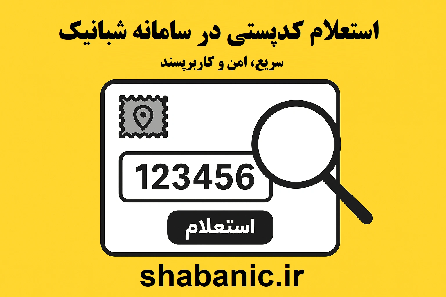 استعلام کد پستی