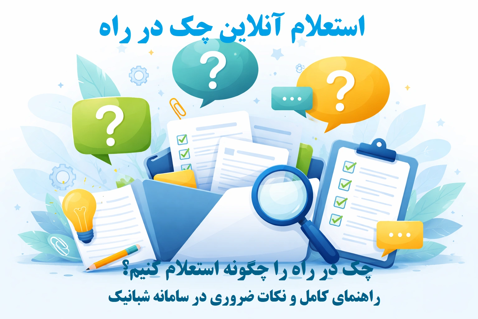 چگونه استعلام چک در راه بگیریم؟ نکاتی که باید بدانید