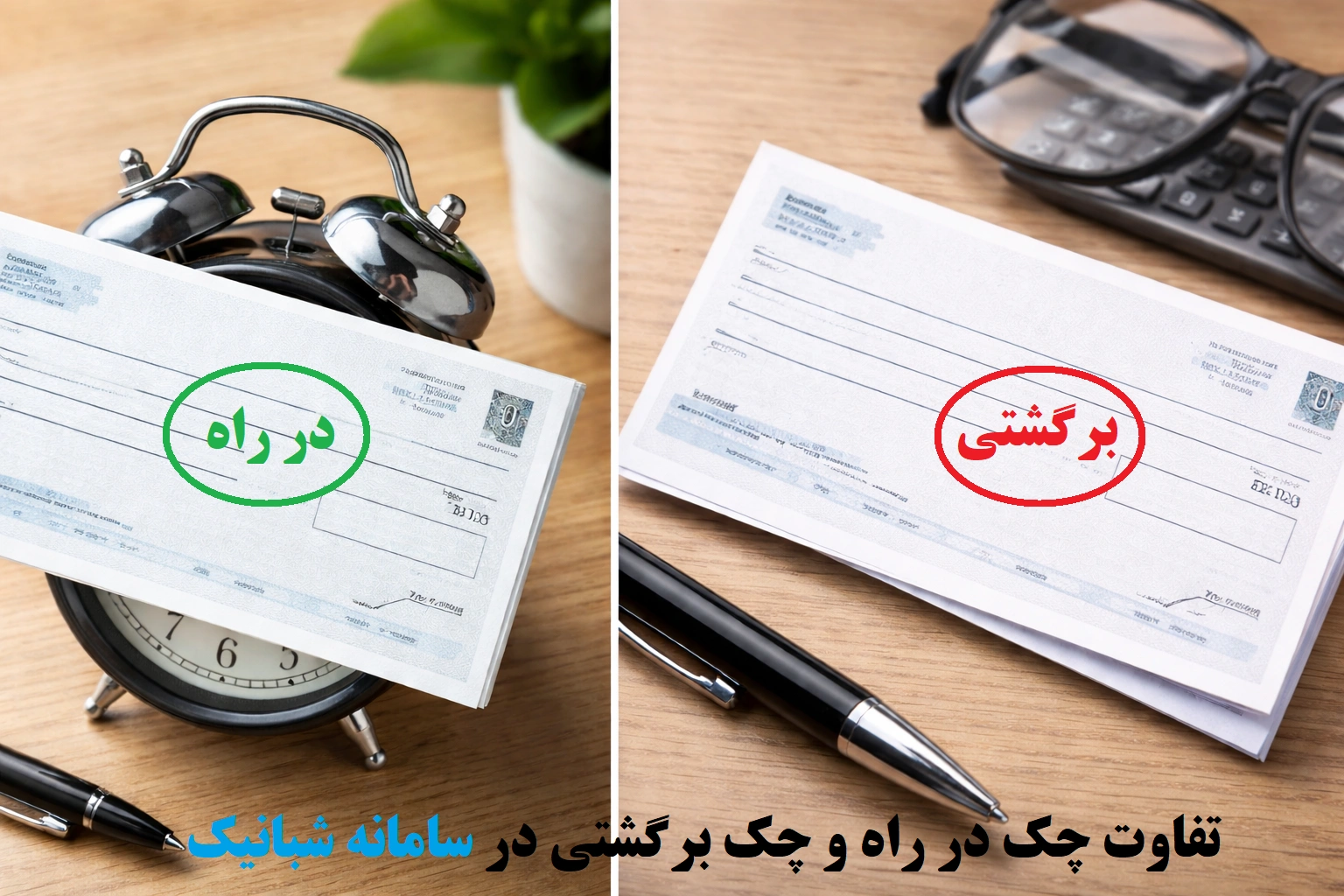 تفاوت «چک در راه» و «چک برگشتی»